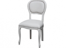 sedia in pelle bianca.JPG